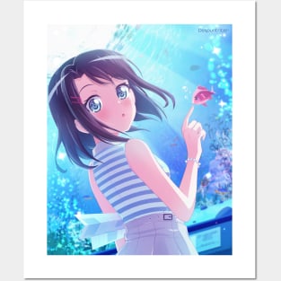 Okusawa Misaki - The Michelle-Eyed Fish Posters and Art